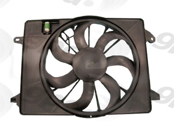 APDI Radiator Single Electric Fan 09-up Challenger, Charger, 300
